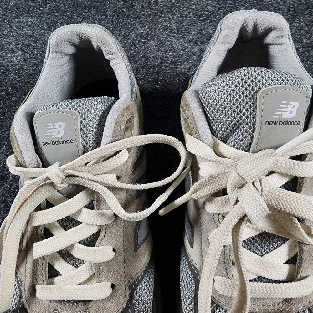 New Balance 990v5 Sneakers Women 5 Grey Low Top Suede Mesh